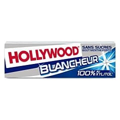Hollywood Blancheur Menthe Forte 100% Xylitol 10 Dragées