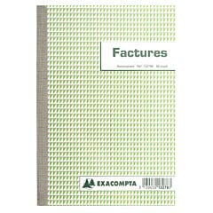 Manifold factures 50 feuillets A5 dupli Exacompta