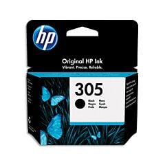 HP Cartouche jet d'encre 305 noir 3YM61AE