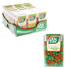 Tic Tac duo orange - citron vert grand format T100 49g