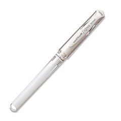 Stylo bille gel blanc UniBall Signo