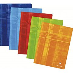 Cahier piqué 96 pages 24 x 32 cm Q.5x5 Clairefontaine Coloris Aléatoire