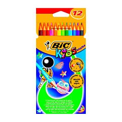 Etui 12 crayons de couleur Evolution Bic Kids