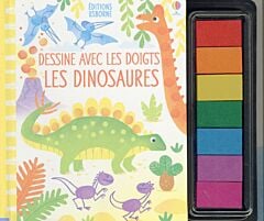 Dessine avec les doigts - Les dinosaures