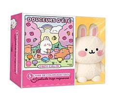Coffret cozy + peluche Lapin