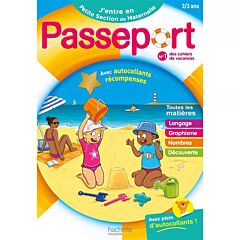 Passeport - J'entre en Petite Section - Cahier de vacances 2024