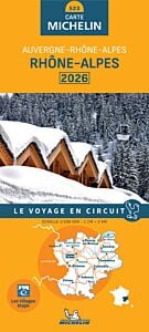 Carte Régionale Rhône-Alpes 2026