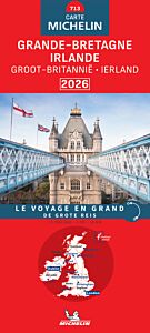 Carte Nationale Grande-Bretagne, Irlande 2026