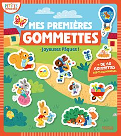 Mes premières gommettes - Joyeuses Pâques !