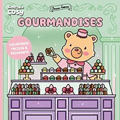 Coloriages douce France - Gourmandises