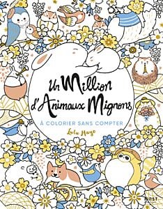 Un million d'animaux mignons à colorier sans compter