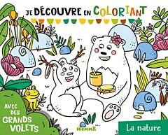 Je découvre en coloriant - La nature