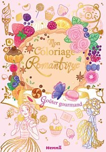 Mon coloriage romantique - Goûter gourmand