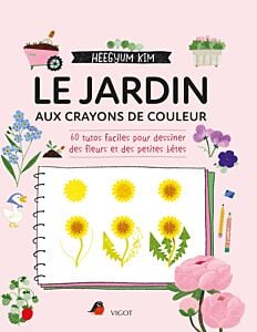 Le jardin aux crayons de couleur