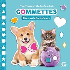 Mes Premiers Bébé touche-à-tout - Gommettes - Mes amis les animaux