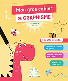 Mon gros cahier de graphisme - Maternelle