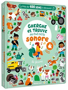 Cherche et trouve des tout-petits sonore - la ferme
