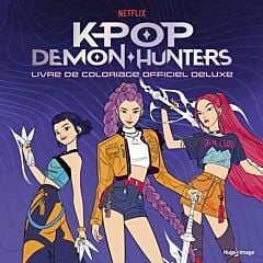 KPop Demon Hunters - Livre de coloriage officiel deluxe