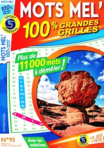 Magazine Mots mel 100% gg, numéro 95, du 06/08/2026