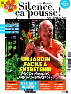 Magazine Silence ca pousse, numéro 33, du 25/06/2026