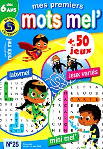 Magazine Mes premiers mots mel', numéro 25, du 15/05/2026