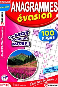 Magazine Anagrammes evasion, numéro 110, du 13/05/2026