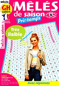 Magazine Mots meles de saison, numéro 64, du 13/03/2026