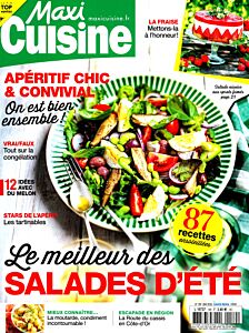 Magazine Maxi cuisine, numéro 189, du 27/05/2026