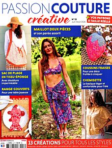 Magazine Passion couture creative, numéro 53, du 12/06/2026