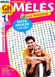 Magazine Maxi mots meles, numéro 142, du 24/04/2026