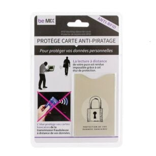 GZDAOXIA Etui carte Anti RFID et NFC, Protege bancaire, Porte carte Bancaire Anti Piratage