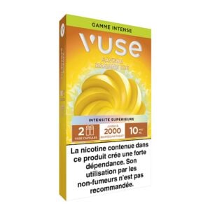 Capsules ePod Vuse Banane Ice 10mg - Puffs glacées et menthe Vuse