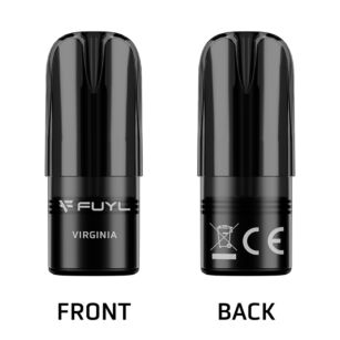Capsule Pod Extrait de tabac - tabac Virginie 18mg Fuyl - Pods et puffs  rechargeables Fuyl