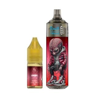 Puff rechargeable 9000 Randm Tornado + e-liquide Cerise 20 mg - Puffs  fruites - | Maison de la Presse