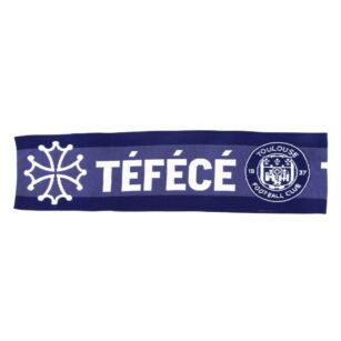 Écharpe Supporter TFC Toulouse – Coupe D'Europe 2007/2008 – Vintage Violette