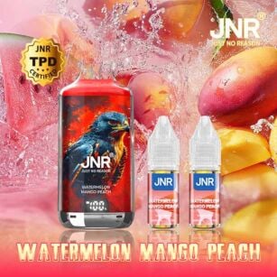 e-liquide jnr sans nicotine Puff FALCON X+ 28K Pastèque Pêche Mangue JNR - Puffs fruitées JNR