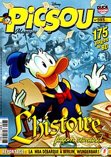 Ancien Livre Le Journal De Mickey - Picsou Prend La Barre - Etat Correct