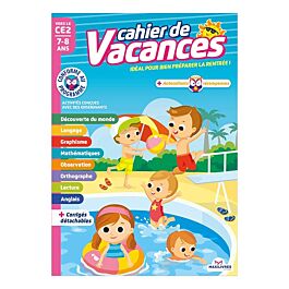 Cahiers de vacances - Vers CE2 7-8 ans Maxilivres