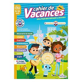 Cahiers de vacances - Vers CM2 9-10 ans Maxilivres