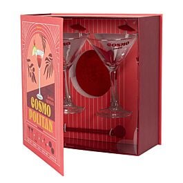 Coffret cocktail 10 pièces Cosmopolitain