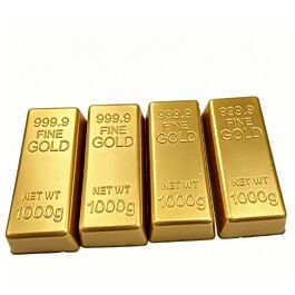 Squishy anti-stress Lingot d'or 12cm