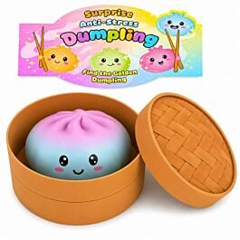 Squishy anti-stress 6cm Dumpling arc en ciel