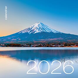 Calendrier Mural 2026 - Paysages Naturels Mensuels, Organisateur Pour Maison, Bureau, école (28x28 Cm)