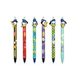 4 Stylos à Gel Adorables Avec Pompons - Pour Enseignants, étudiants, Signature, Décoration (couleurs Assorties) - 12