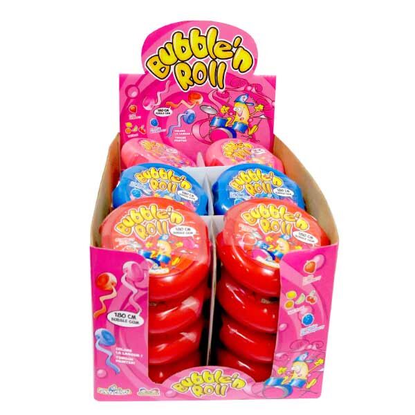 Bubble'n Roll, bubble gum cola, chewing gum rouleau cola