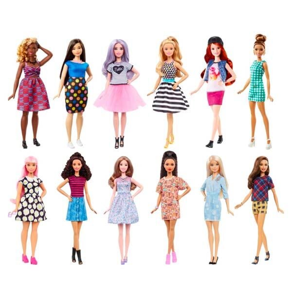 Poupée Barbie Fashionistas Modèle Aléatoire - Peluches et poupées Mattel