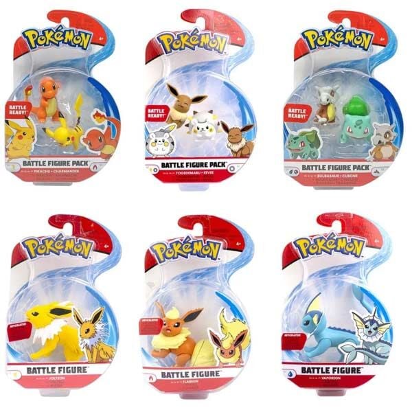 Peluche Pokémon 20 cm Modèle Aléatoire - Objets à collectionner Pokémon  Bandai