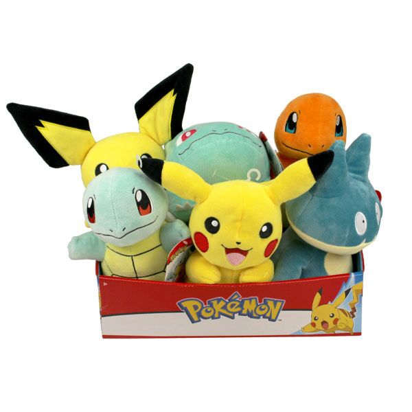 Peluche Pokémon 20 cm Modèle Aléatoire - Objets à collectionner
