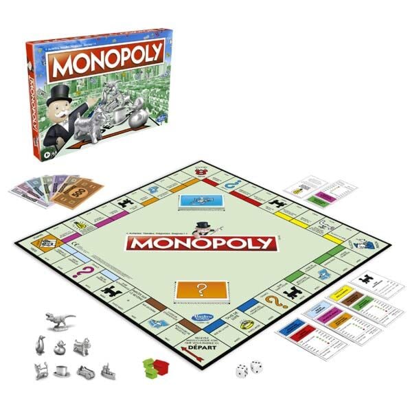 Hasbro Monopoly Classic, jeu de société pour adu…