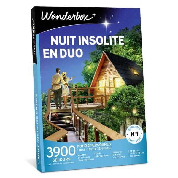 Wonderbox Nuit insolite en duo - Saint Valentin Wonderbox